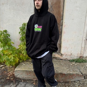 Черный худи Ever Secure